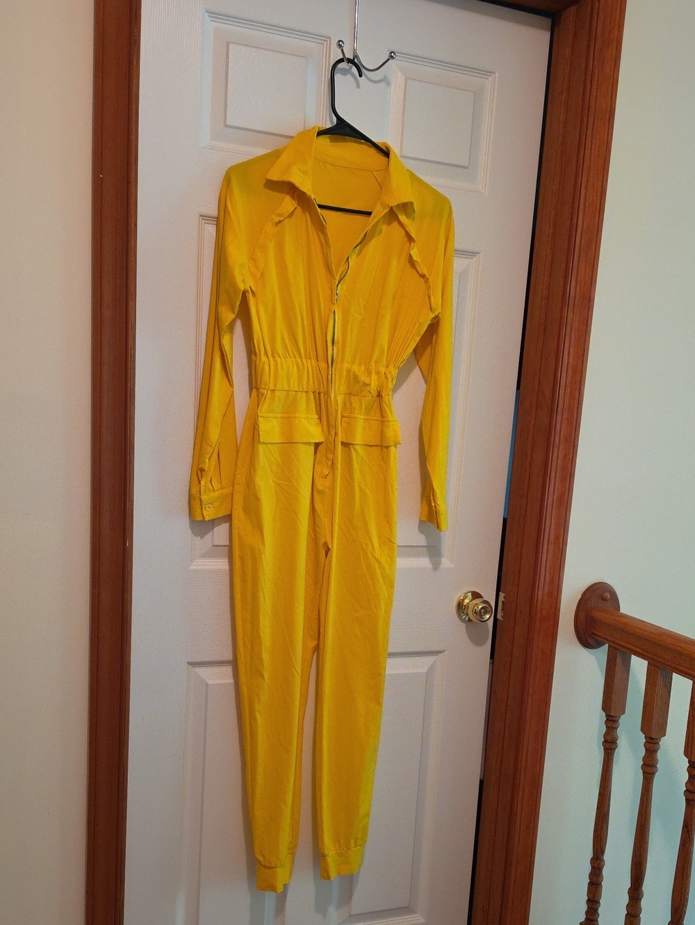 Yellow Women's Utility Jumpsuit